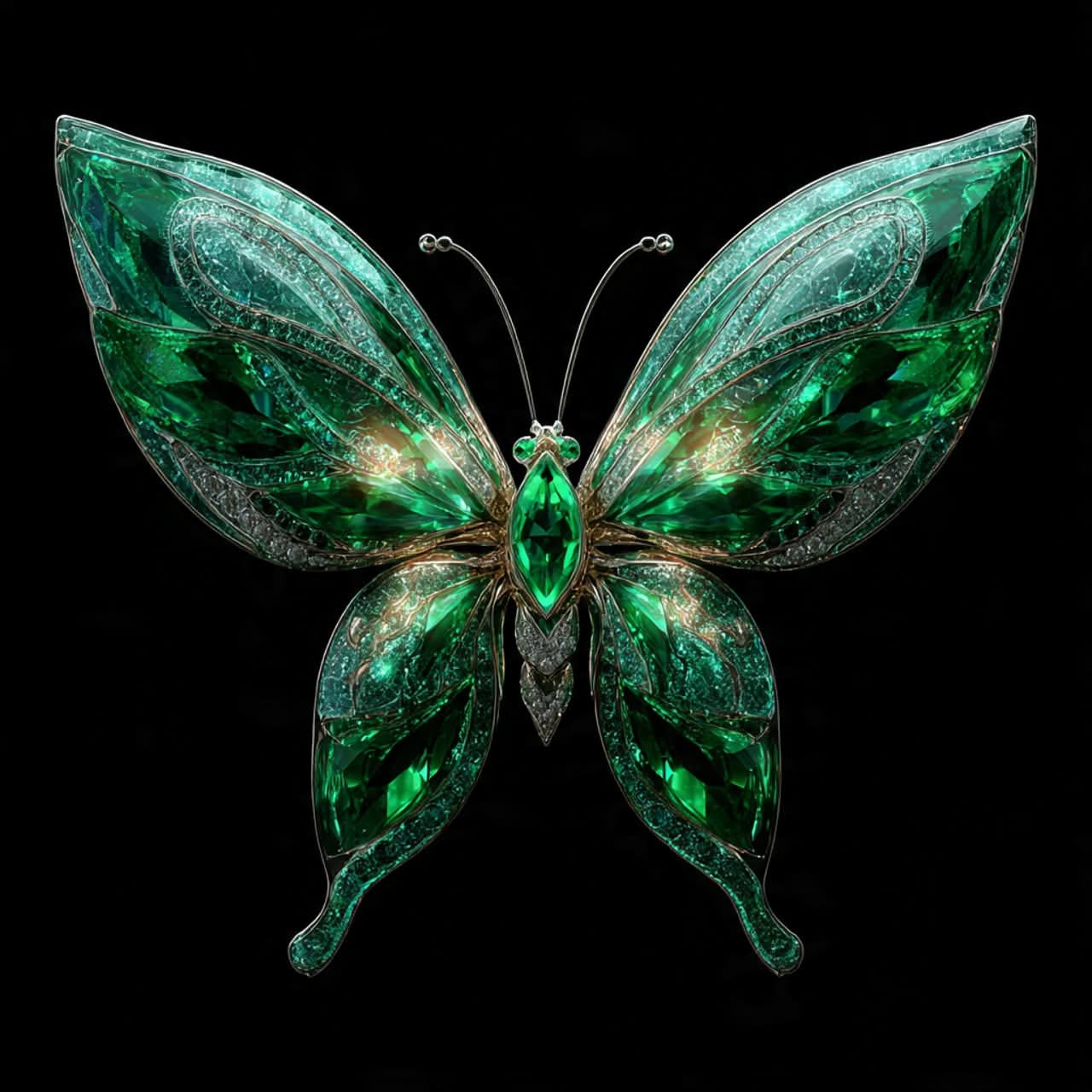 Emerald Butterflies Vol. 1 artwork