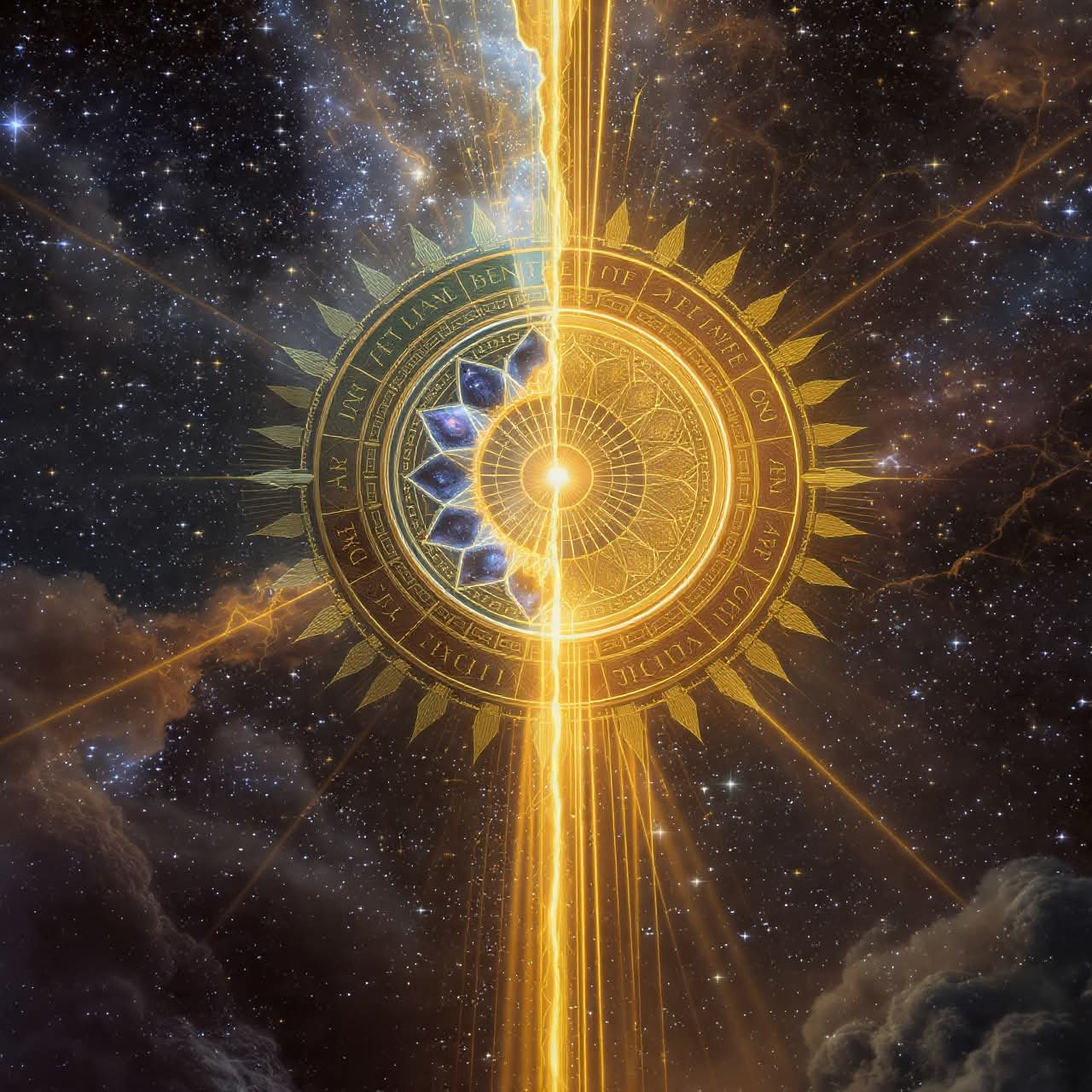 The Golden Compass — original artwork